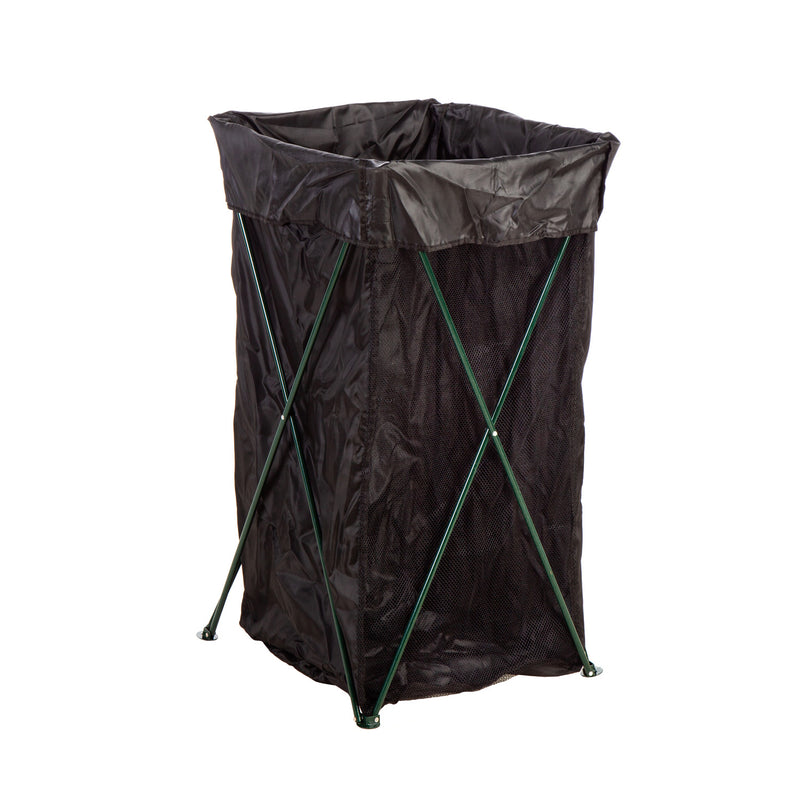 Garden Leaf Bag with Foldable Stand, 15.75"x15.75"x32.28"inches