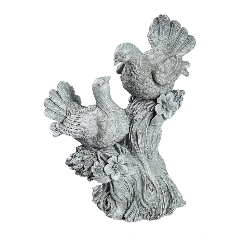 Dove Couple Garden Statuary, 9.45"x5.91"x11.02"inches