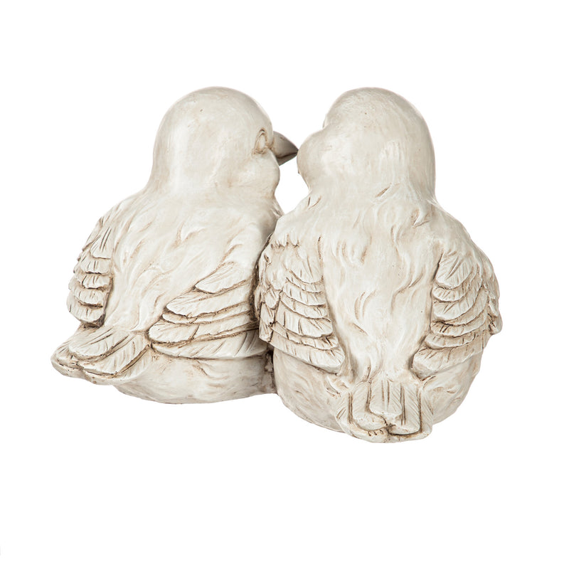 Nestling Birds Garden Statuary, 11.42"x9.84"x7.09"inches