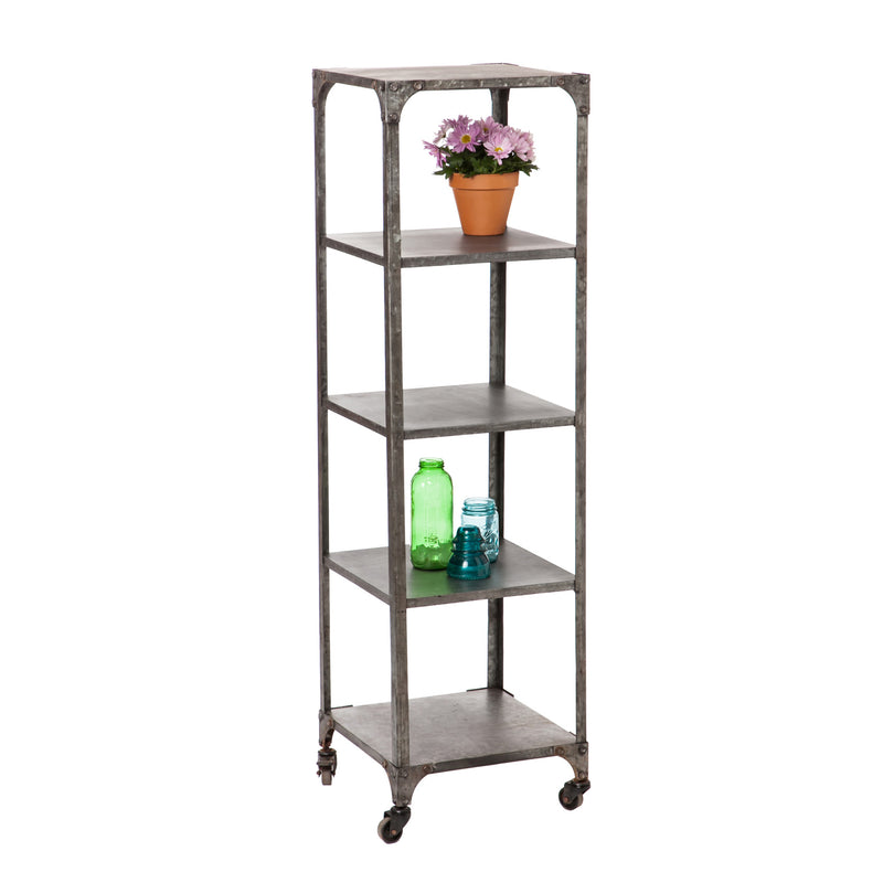 4 Shelf Metal Display Tower,8f00165