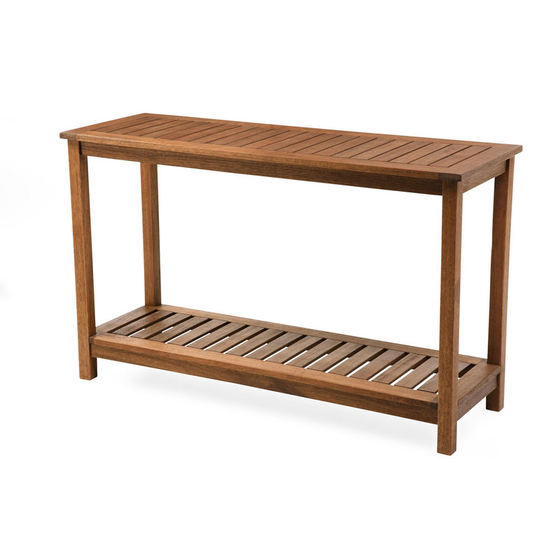 Eucalyptus Wood Console Table, Lancaster Outdoor Furniture Collection,8f00256