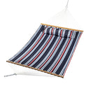 Quilted Poly Hammock Blue Stripe,8f00609
