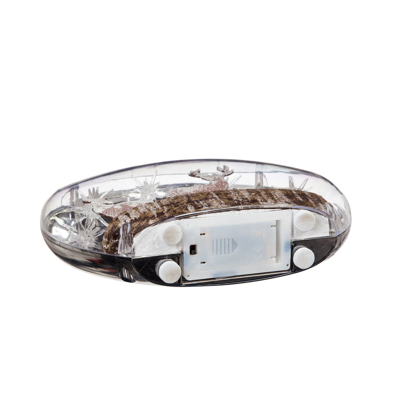 Small Shatterproof LED Disc with Deer Scene,8led483