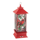 10.5" LED Spinning Water Cardinal Tabletop Decor,8led543