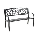 Cardinals Metal Garden Bench,8mb120
