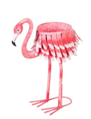 Metal Flamingo Chiller/Planter,8pmtl106