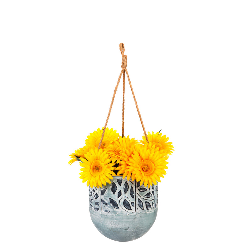 Painted Metal Hanging Planters Set of 3,8pmtl5213