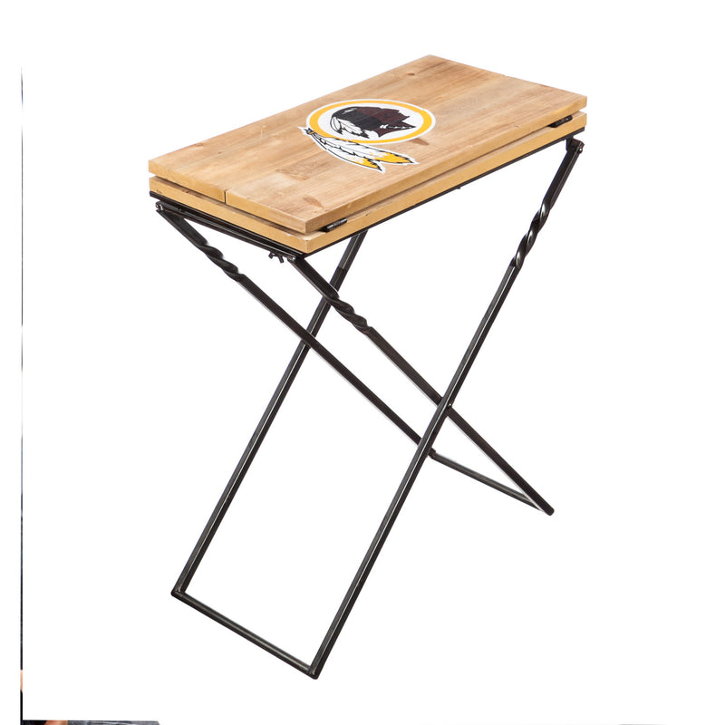 Evergreen Enterprises Folding Armchair Table, Washington Redskins, 19.9'' x  23.4'' x 19.9'' inches.