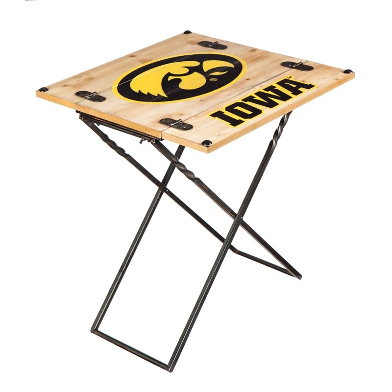 Folding Armchair Table, University of Iowa,8ssw980