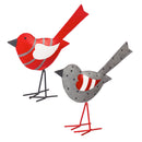 Metal Bird Tabletop Decoration, 2 Assorted,8tam317