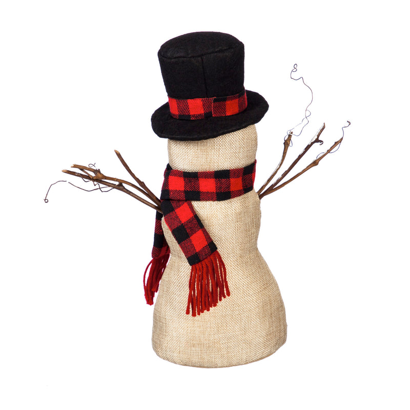 Fabric Snowman Tabletop Decor,8tan093