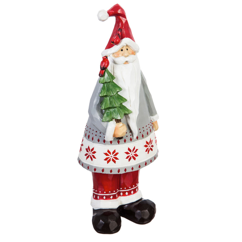 Santa with Tree Tabletop Decoration,8tar380