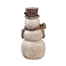 Resin Woodland Snowman Tabletop Decor, 2 Asst,8tar430
