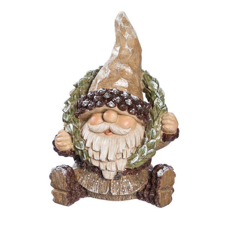 Resin Woodland Gnome Tabletop Décor, 2 Asst
