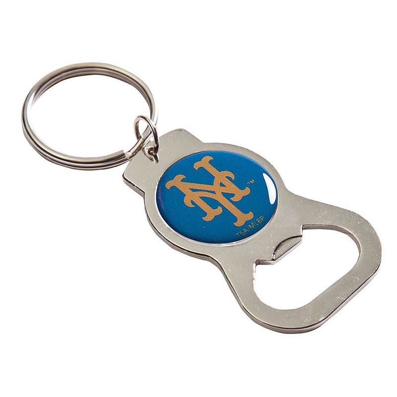 Bottle Opener Key Ring - New York Mets
