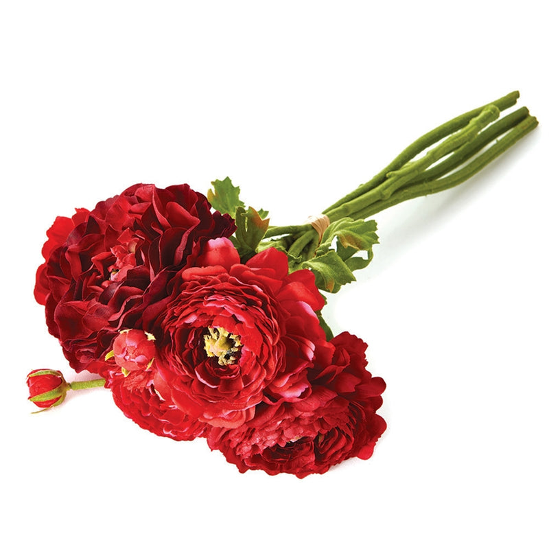 Napa Home Garden, RANUNCULUS BUNDLE/5 RED,gp217rd