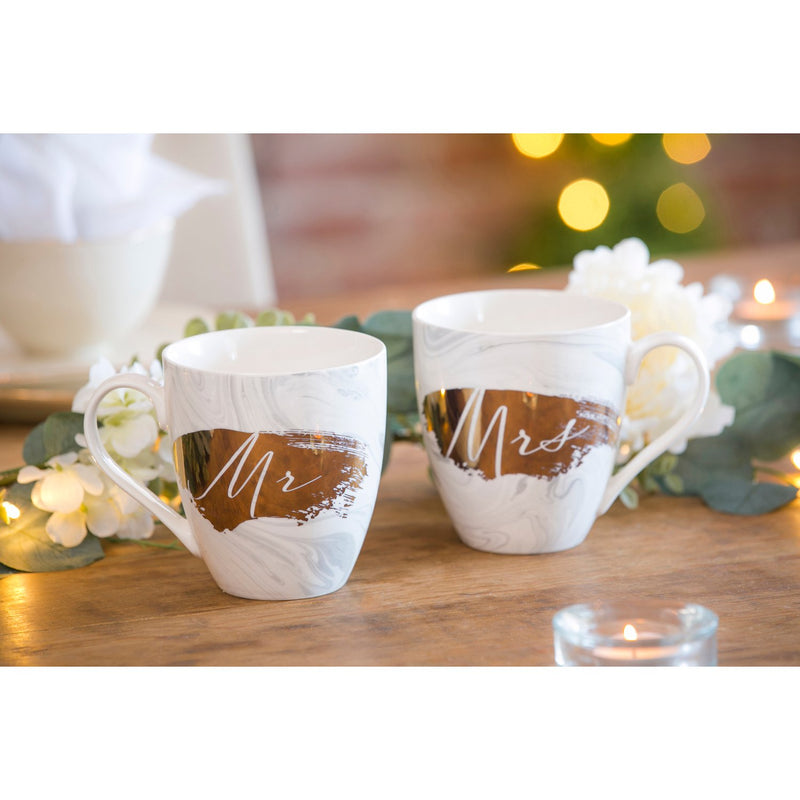 Evergreen Ceramic 17 OZ Cups Gift Set, Bliss, 5.87'' x 4.12'' x 4.75'' inches