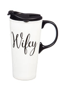 Cermaic Travel Cups Giftset, Hubby and Wifey,p2875003