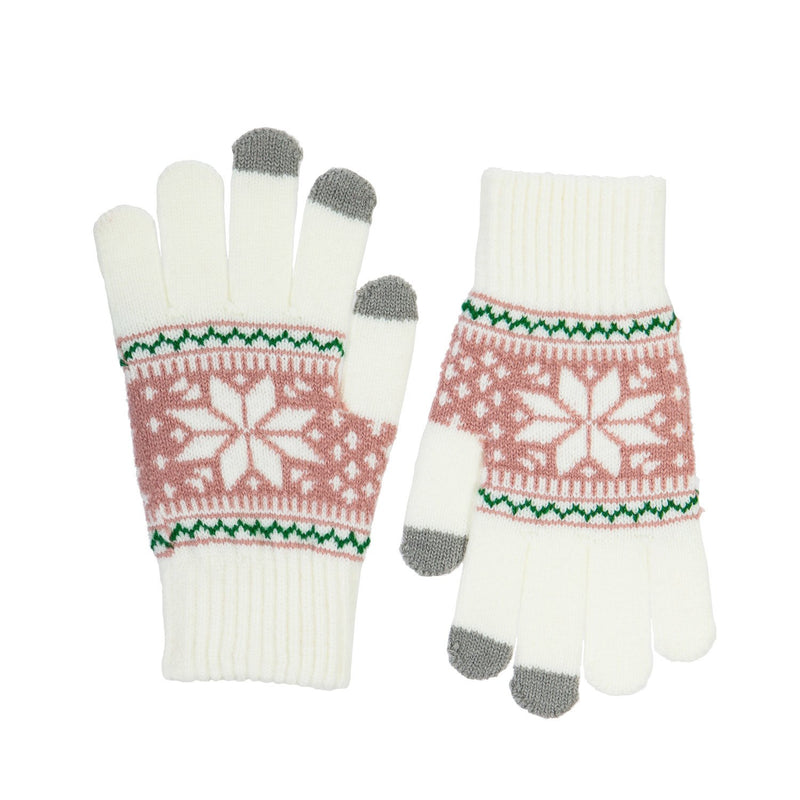 Evergreen Ceramic Travel Cup, 17 OZ. ,w/ Tritan Lid and Glove Gift Set, Cold Hands Warm Heart, 5.25'' x 3.6'' x 7'' inches