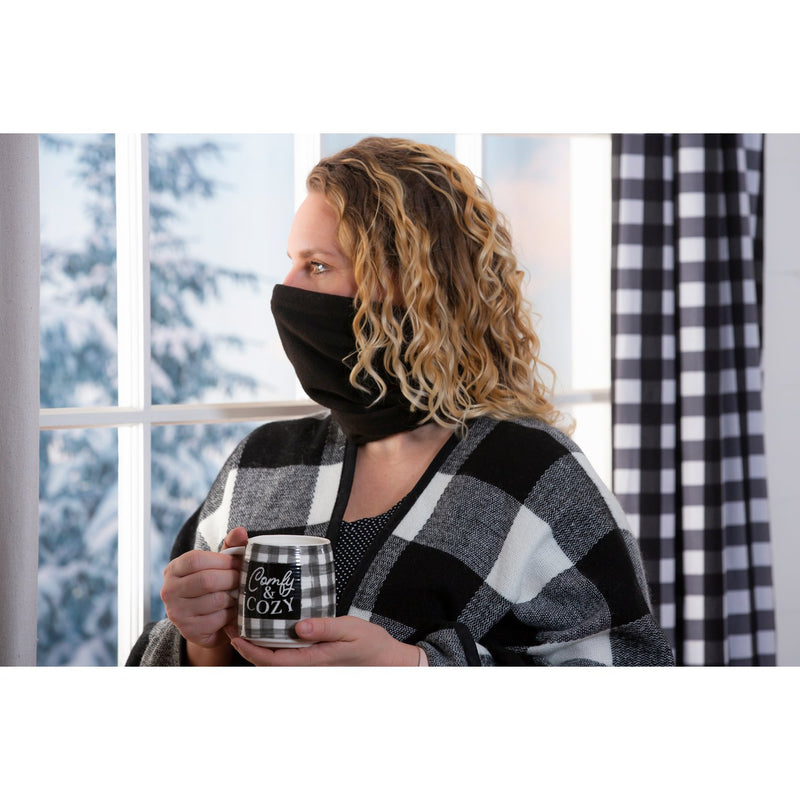 12 OZ Ceramic Cup and Gaiter Gift Set, Comfy and Cozy
