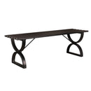 Metal Backless Bench - Black,pha345