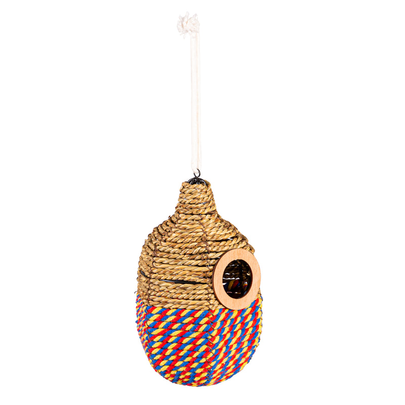 Natural Woven Seagrass Bird House Set of 3,phe078