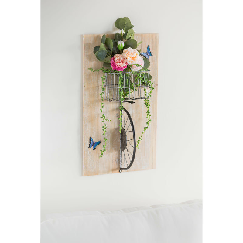 GARDEN BICYCLE SIGN, 5.91"x23.62"x13.78"inches
