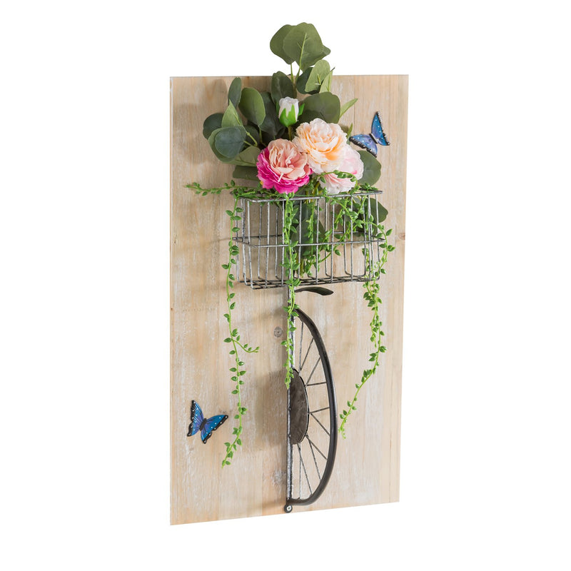 GARDEN BICYCLE SIGN, 5.91"x23.62"x13.78"inches