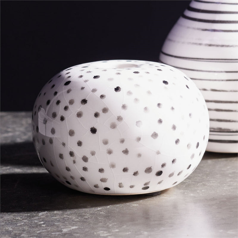 Napa Home Garden, ENZO SPECKLED VASE,tq154