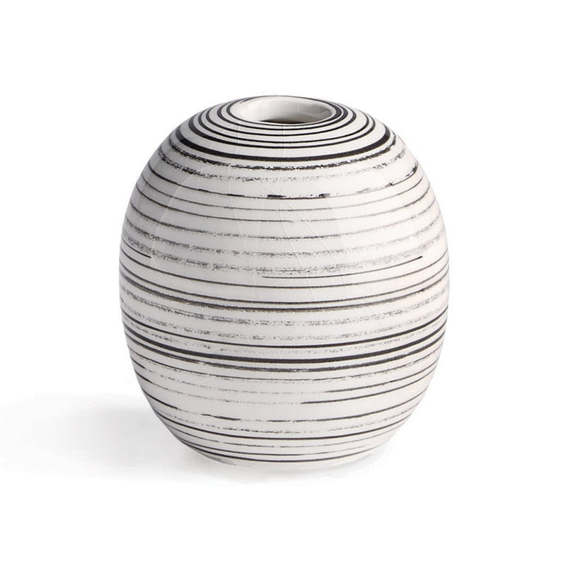 Napa Home Garden, ENZO 3.5" STRIPED VASE,tq156