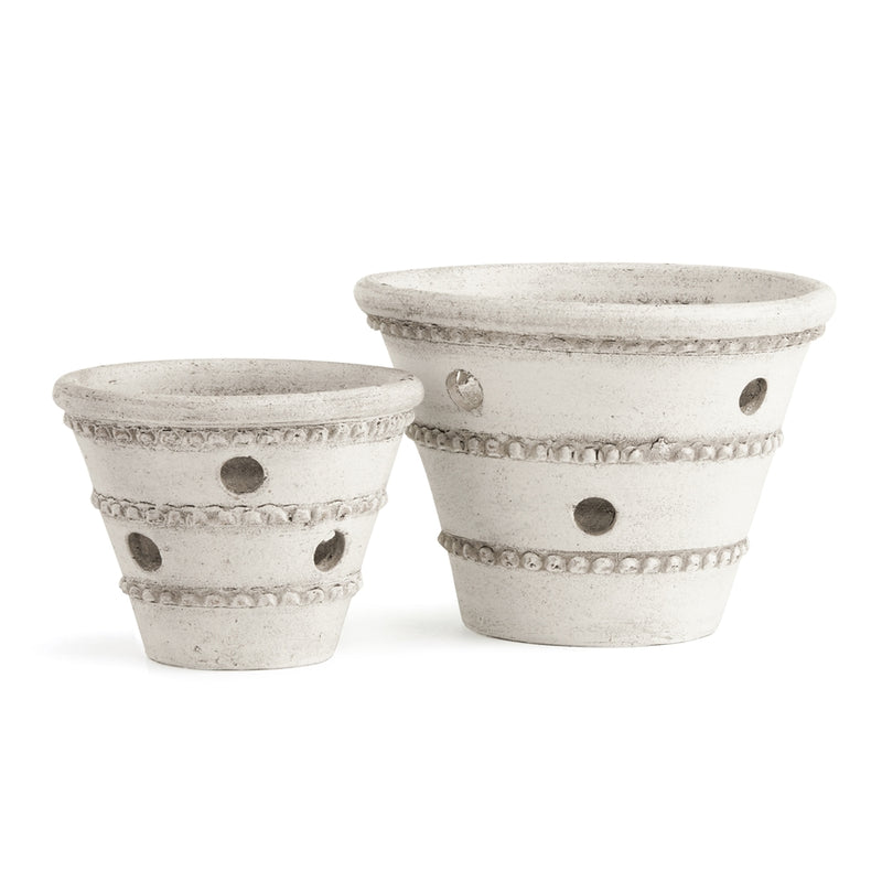 Napa Home Garden, WH OLDHAM ORCHID POTS #2/#4 ,SET OF 2 WA,wh137wa