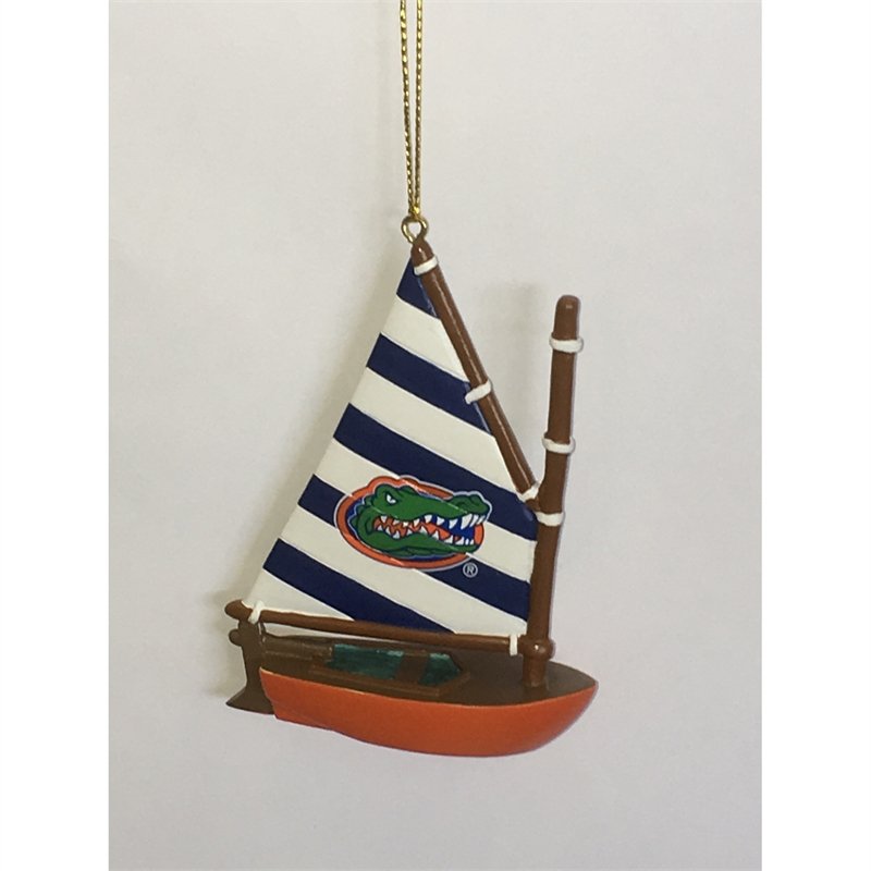 Resin Sailboat Ornament, University of Florida,z3ot939slt