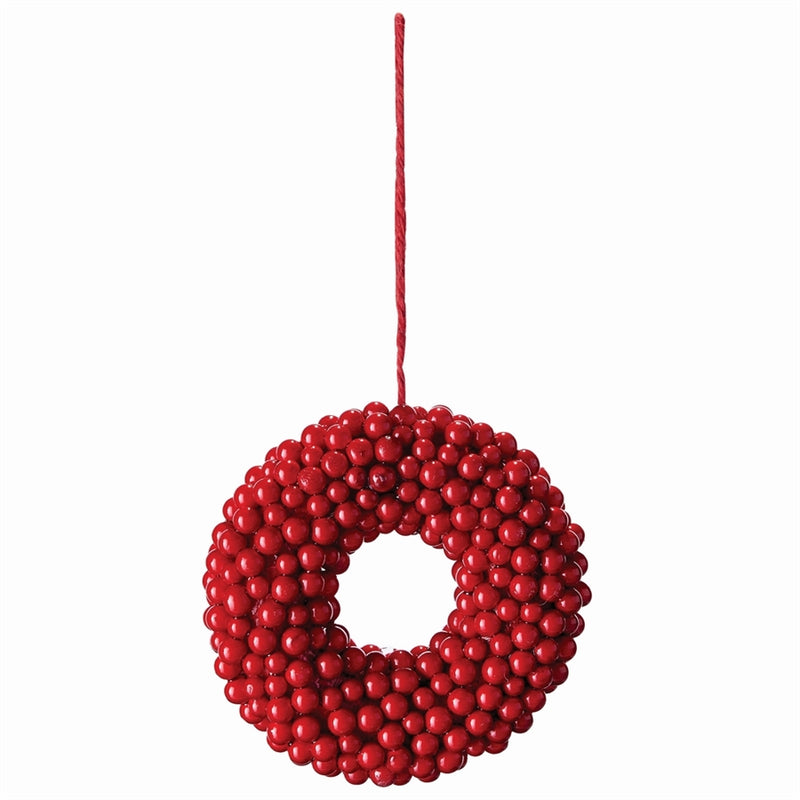 Berry Wreath 7" Ornament