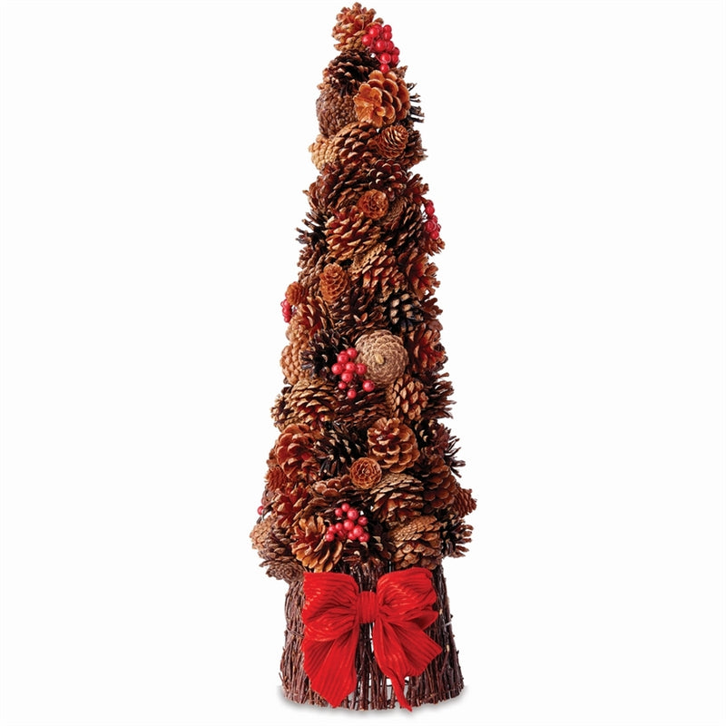 Napa Home Garden, PINE CONE & BERRY 30"H TOPIARY,z4369nrd