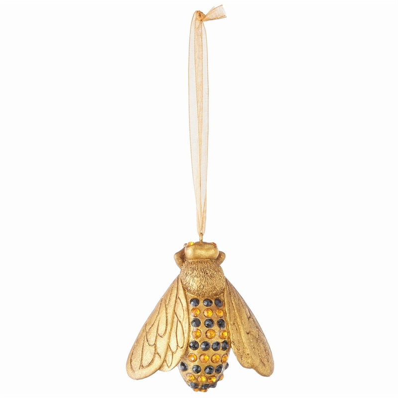 FRENCH BEE CRYSTAL 3"H ORNAMENT