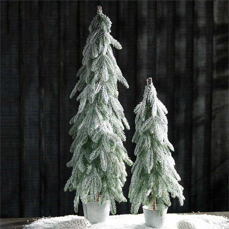 Napa Home Garden, SNOWY PINE TREE IN POT 40"H,z5658gr