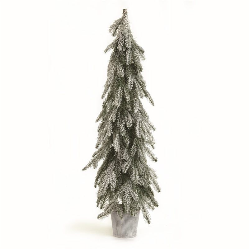 Napa Home Garden, SNOWY PINE TREE IN POT 40"H,z5658gr