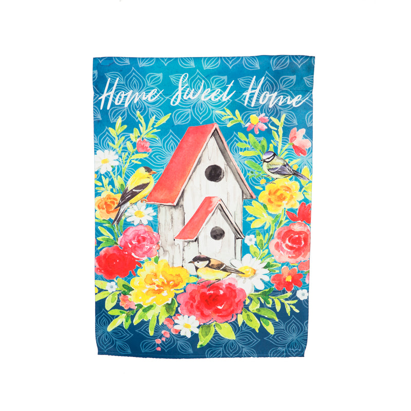 Suede garden flag, Home Sweet Home,zkl14s8962