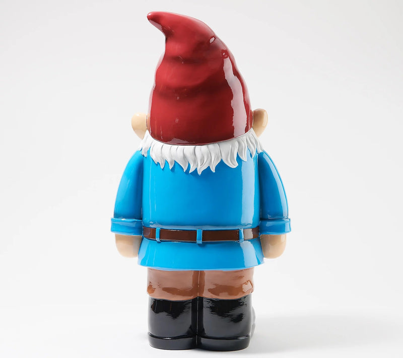 LED Resin Statuary, Gnome, 7.09"x10.24"x18.31"inches